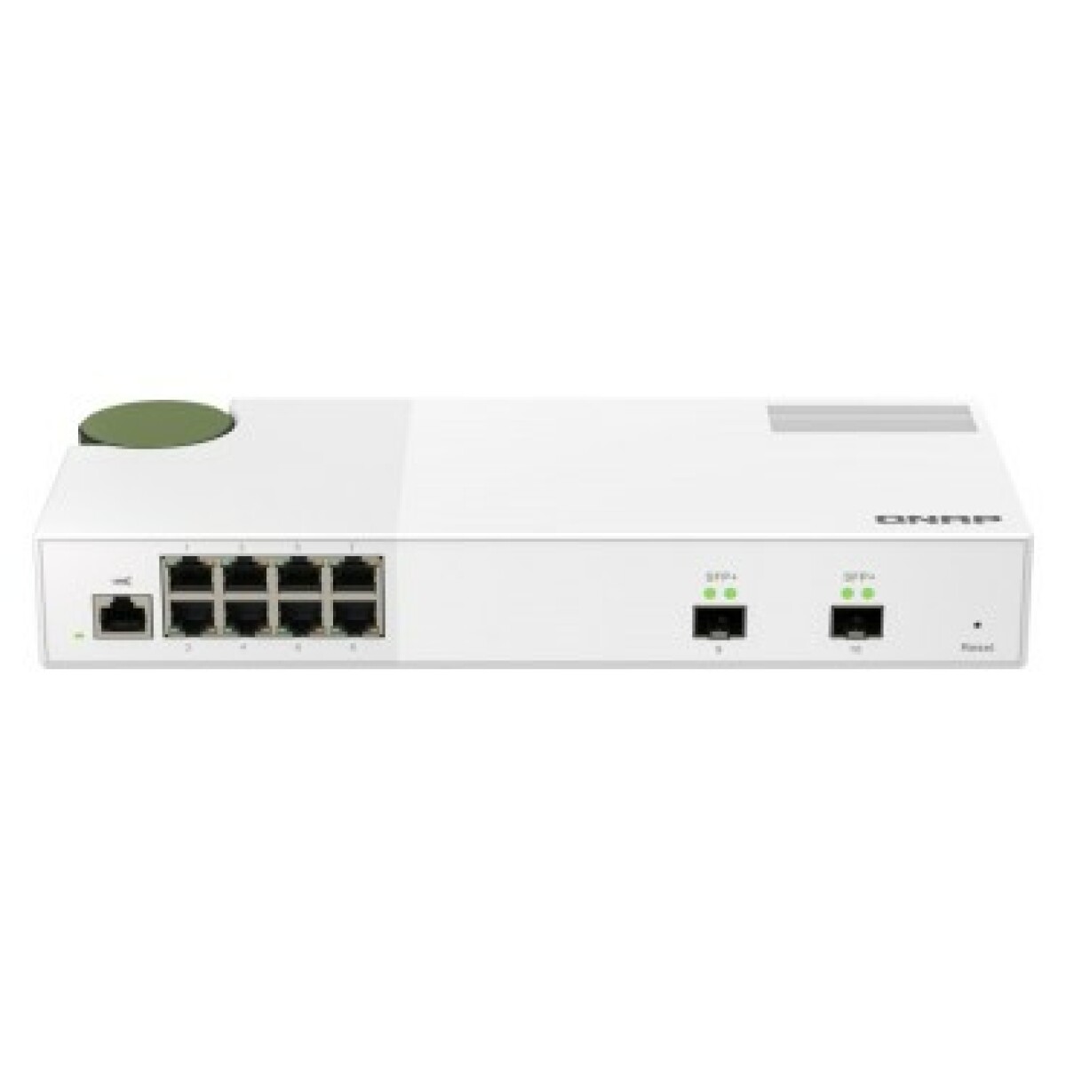 Qnap Qsw-M2108-2S Commutateur Réseau Géré L2 2.5G Ethernet (100/1000/2500) Gris Switch – 2